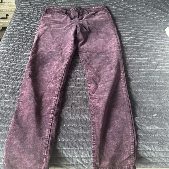 Lucky Brand Denim - Plum velvet pants perfect for fall